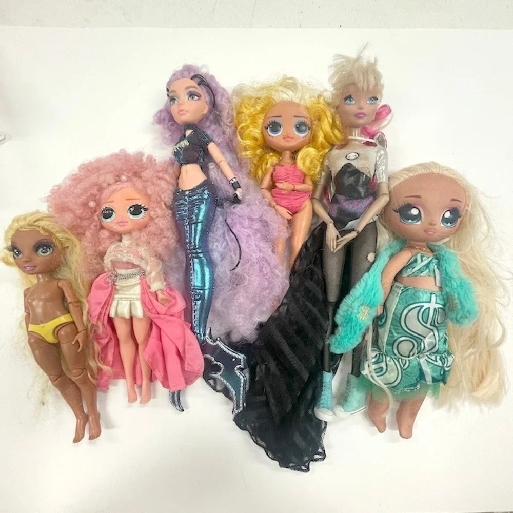 6 Dolls L.O.L.‎ Surprise Rainbow High Merman Na Na Na Spider-Gwen